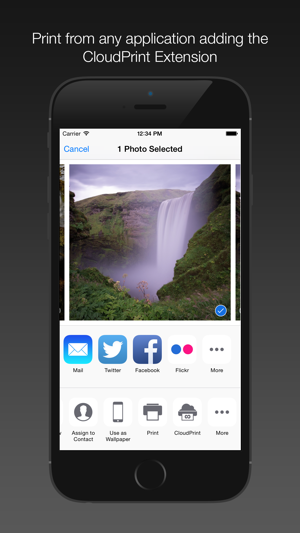 Скриншот CloudPrint