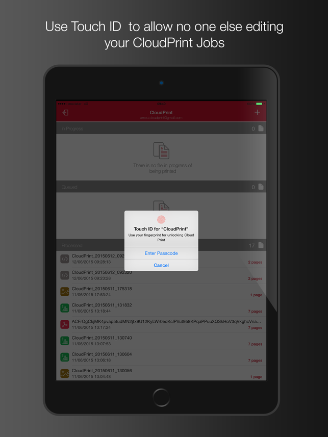 Скриншот CloudPrint