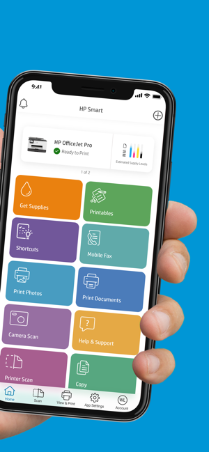 Скриншот HP Smart