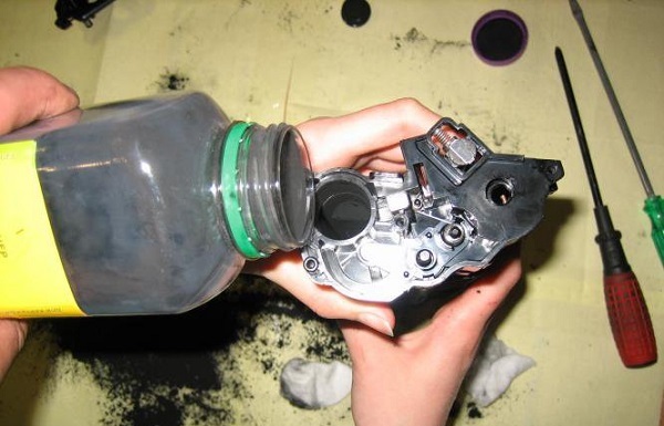 Заправка тонером