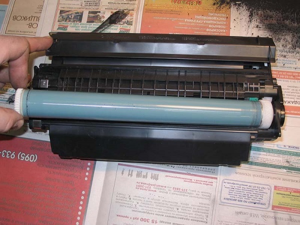 Снятие барабана