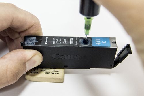 Заправка картриджа