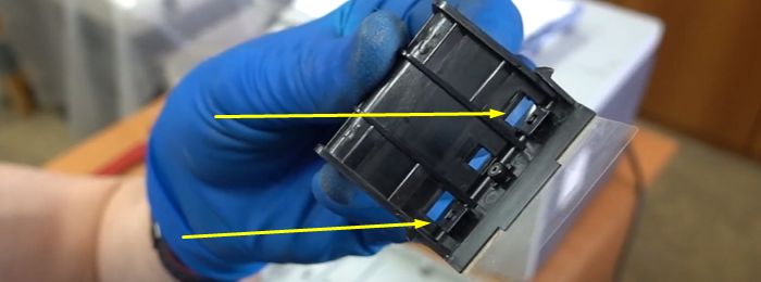 чистка тормозных колодок Samsung SCX-4200 7