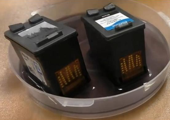 промывка печатающей головки чернильного картриджа