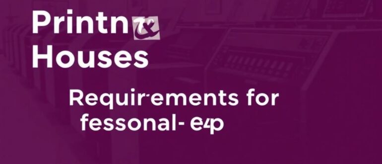 Принтеры для типографий: требования к профессиональному оборудованию